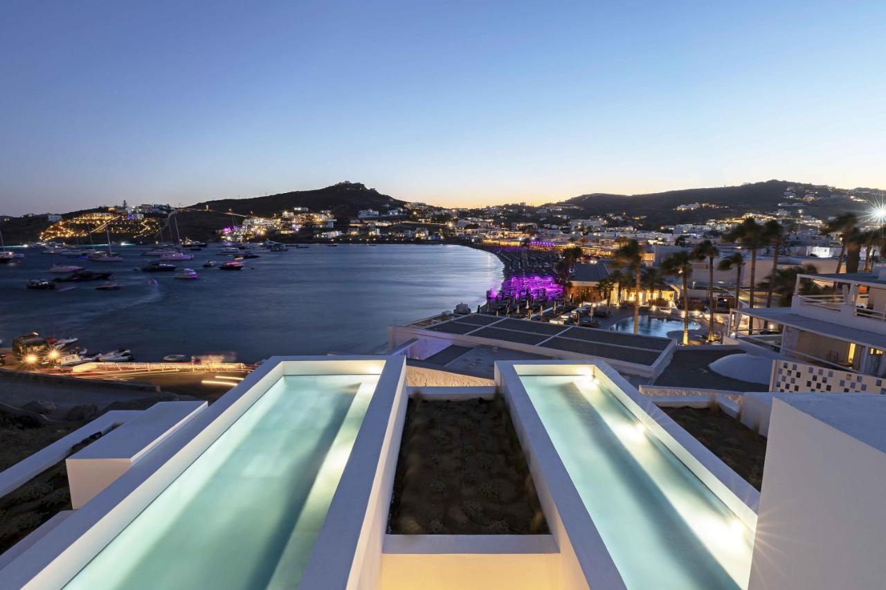 Cubic Mykonos Seafront Design Suites Орнос Экстерьер фото