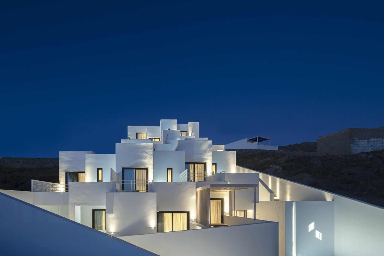 Cubic Mykonos Seafront Design Suites Орнос Экстерьер фото