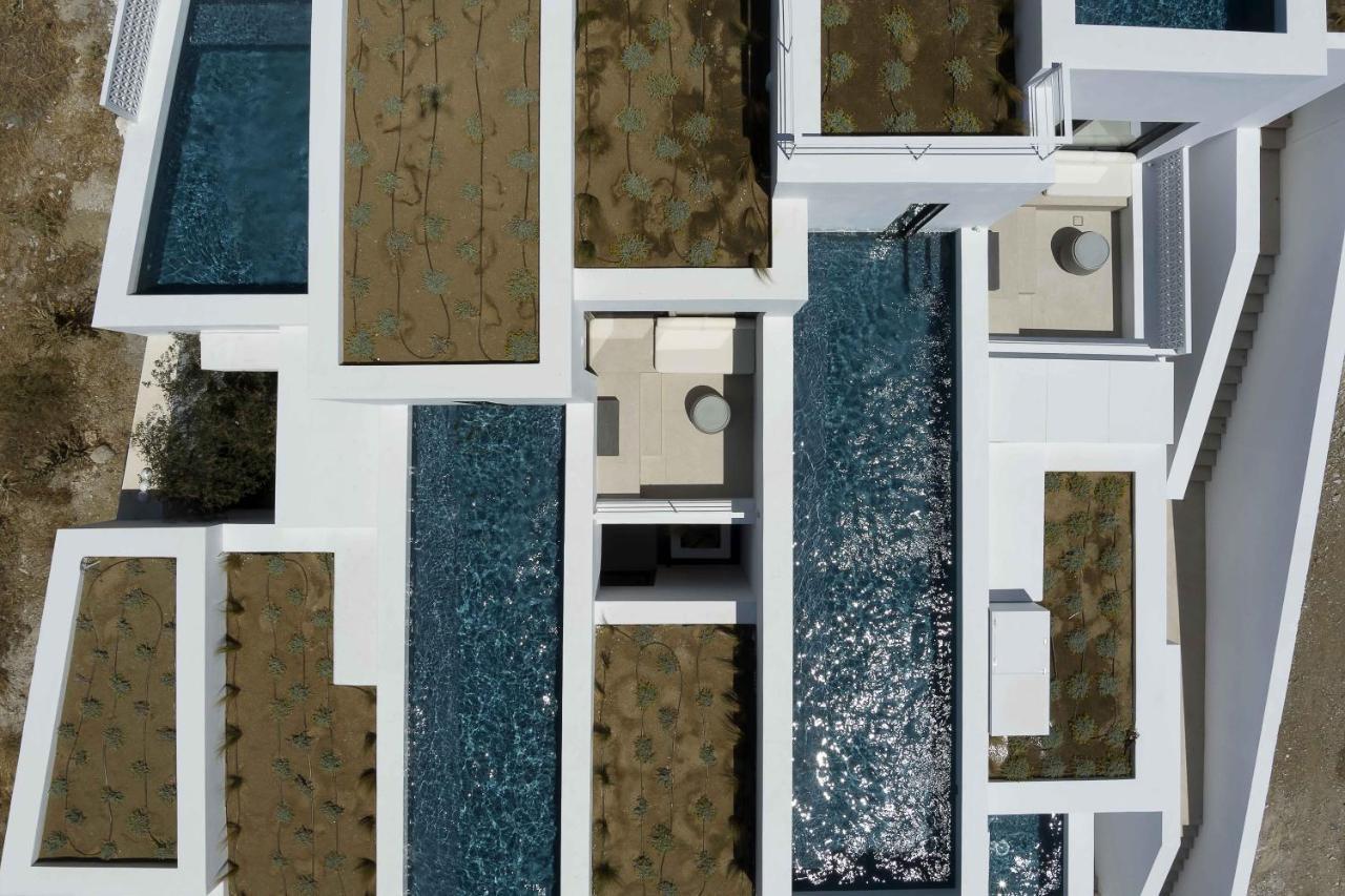 Cubic Mykonos Seafront Design Suites Орнос Экстерьер фото