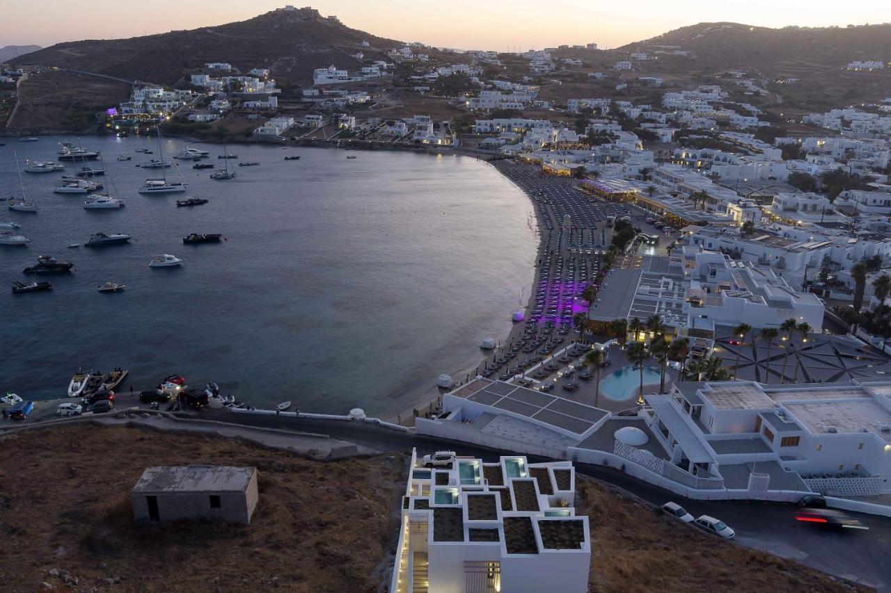 Cubic Mykonos Seafront Design Suites Орнос Экстерьер фото