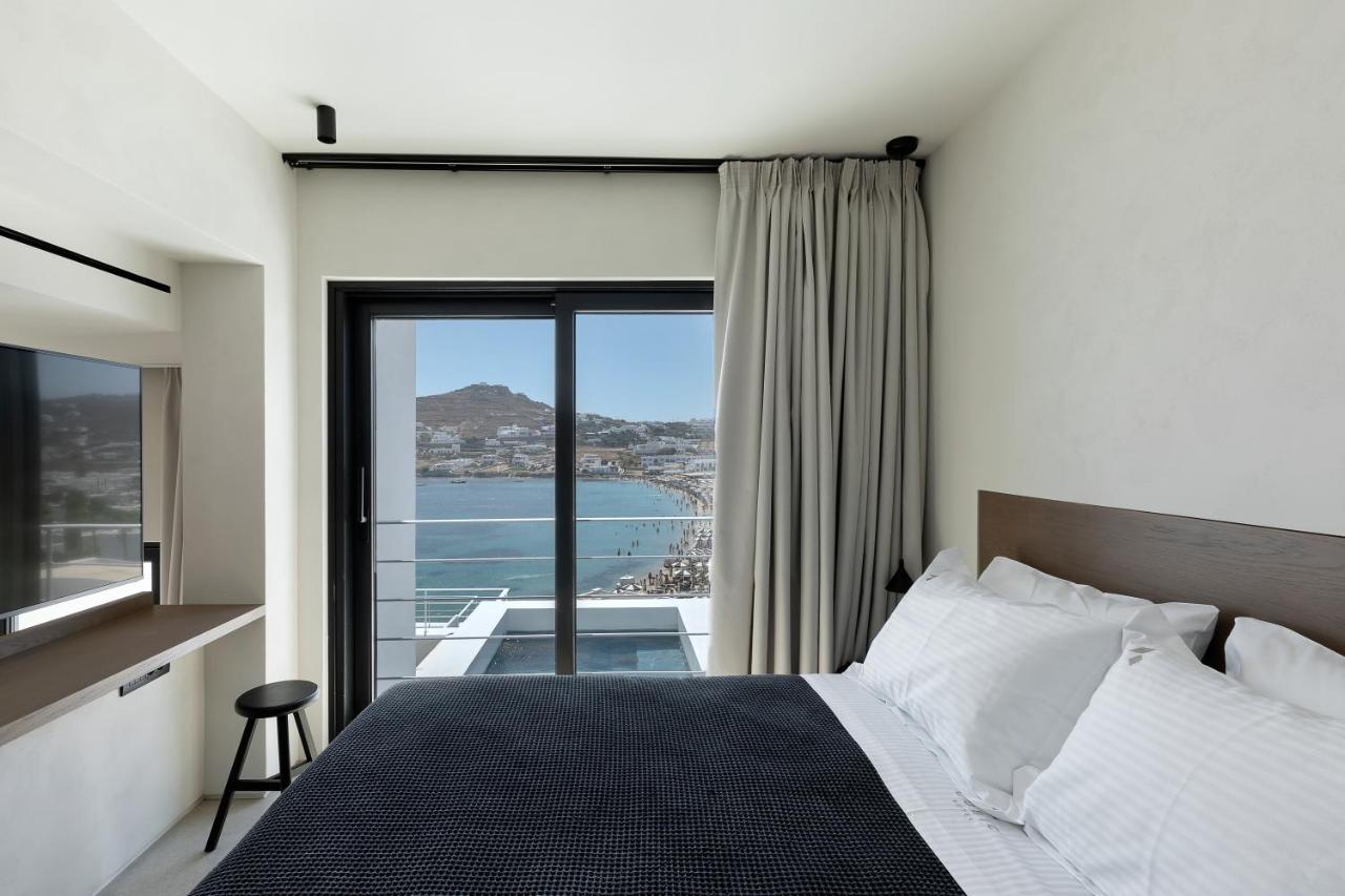 Cubic Mykonos Seafront Design Suites Орнос Экстерьер фото