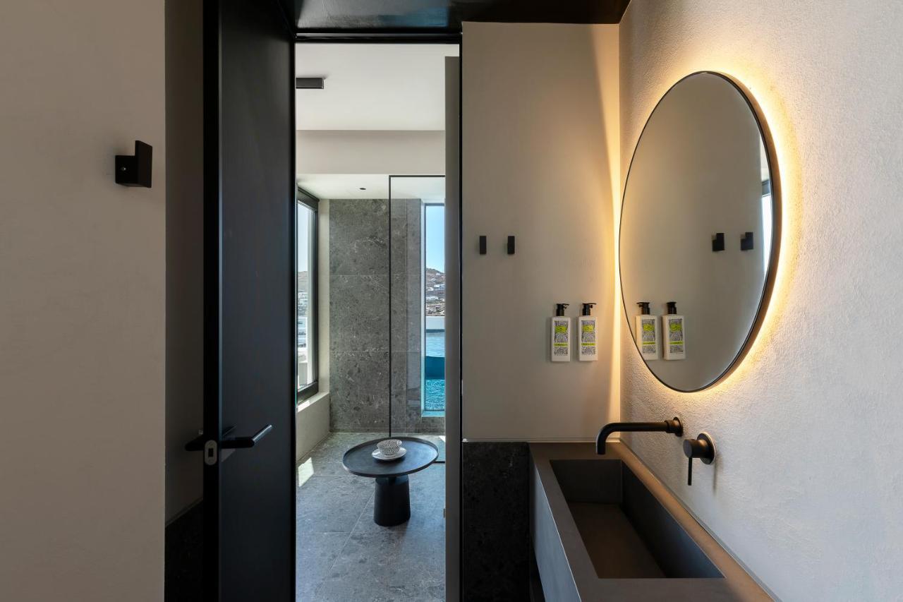 Cubic Mykonos Seafront Design Suites Орнос Экстерьер фото