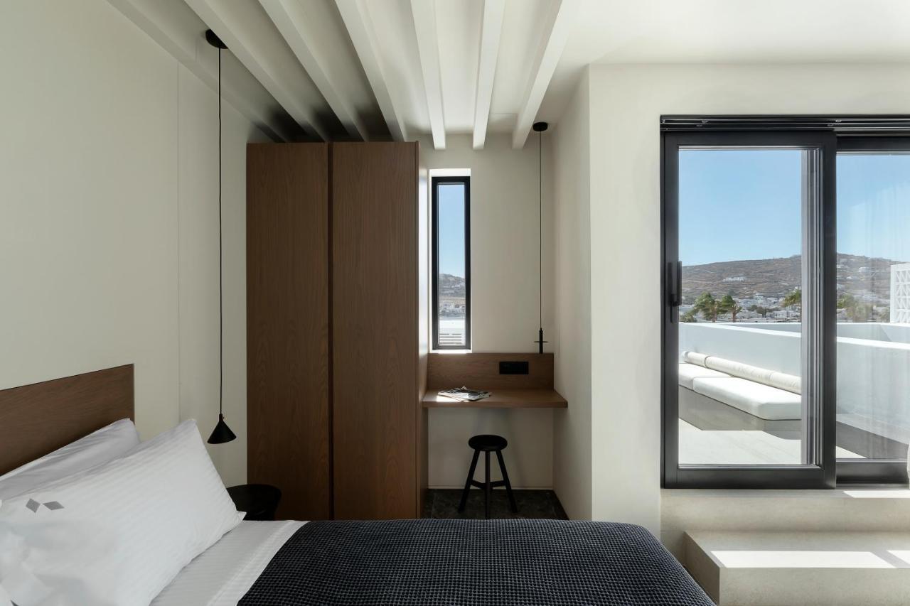 Cubic Mykonos Seafront Design Suites Орнос Экстерьер фото