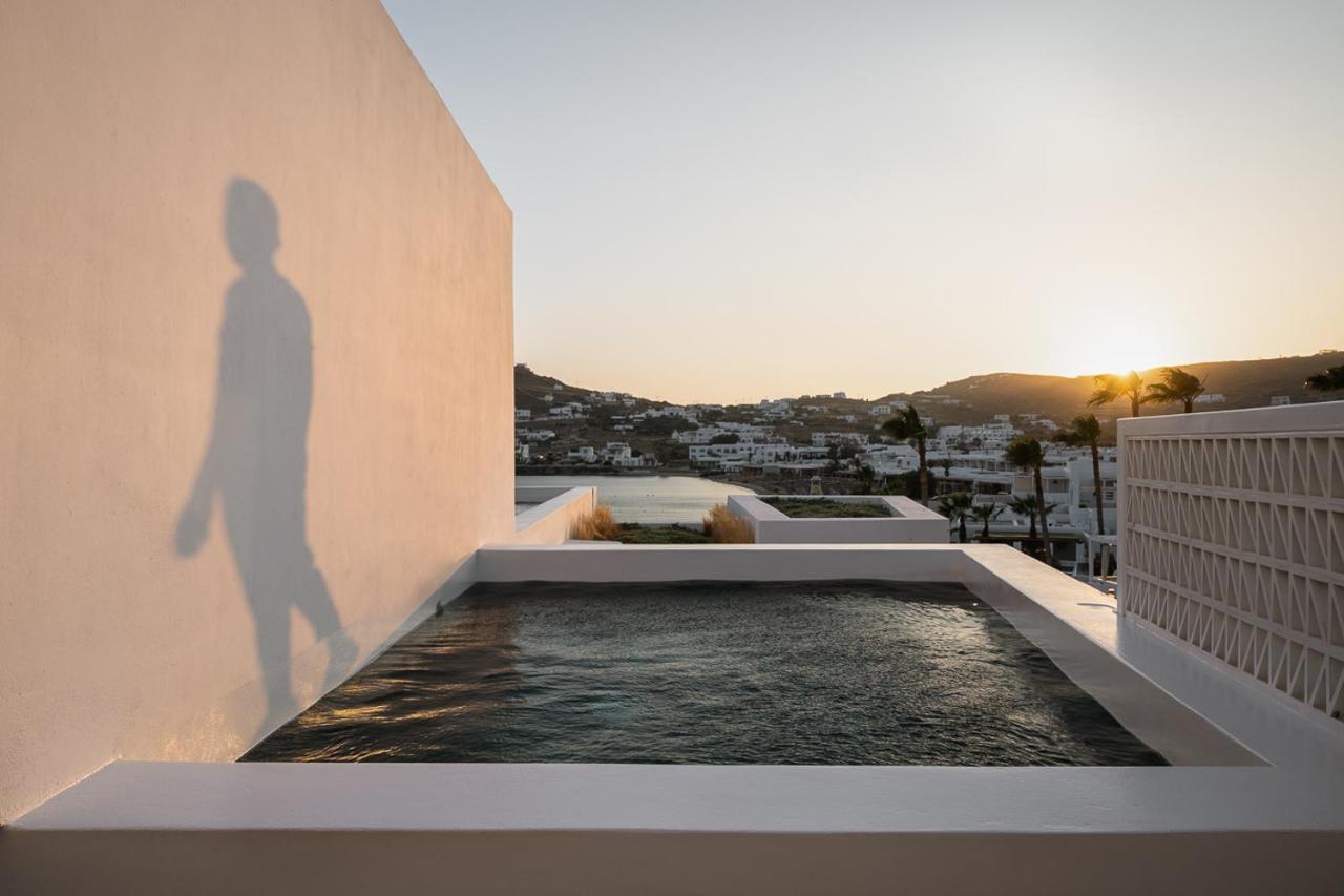 Cubic Mykonos Seafront Design Suites Орнос Экстерьер фото
