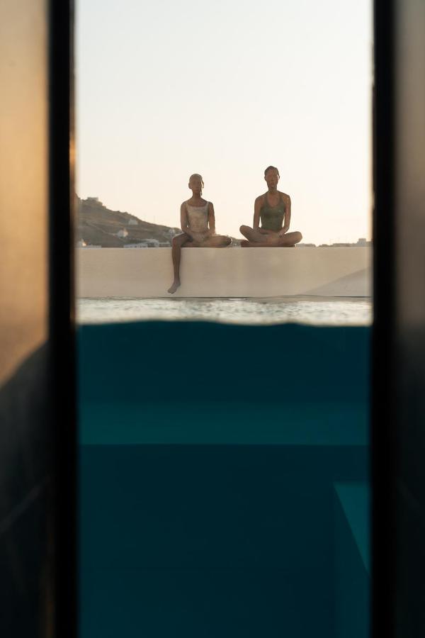 Cubic Mykonos Seafront Design Suites Орнос Экстерьер фото